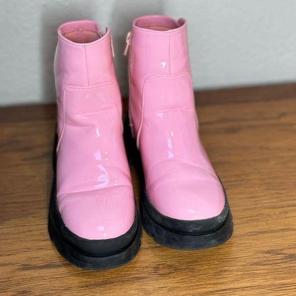 Madden NYC Girls' Combat Boots Size 3 - Picture 2 of 9